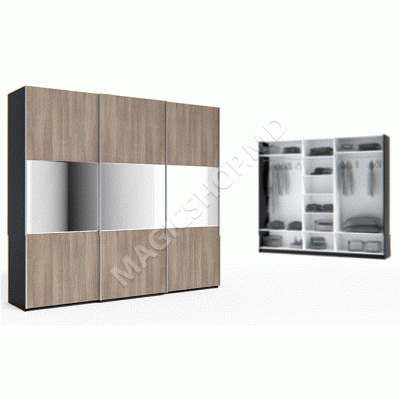 Dulap cupe Slide Indart 05 (248x60x230)